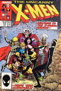 The Uncanny X-Men #219 (1987) X-Men