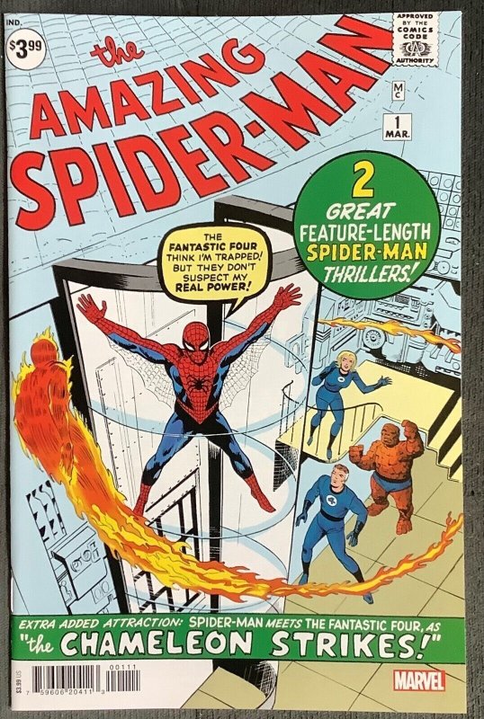 Amazing Spider-Man #1 Facsimile Edition (2022, Marvel) NM/MT