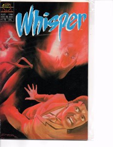 First Comics Whisper #15, 16 & 17 (1988) Steven Grant NM