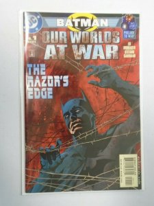 Batman Our Worlds at War #1 8.0 VF (2001)