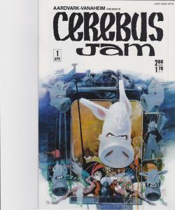 Cerebus Jam #1 Comic Aardvark Vanaheim