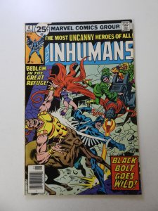 The Inhumans #6 (1976) FN- condition MVS intact