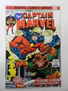 Captain Marvel #35 (1974) VG/FN Condition! MVS intact!