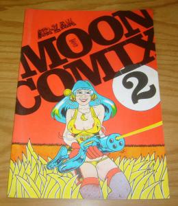 Moon Comix #2 VF- british underground comix - hunt emerson - doug hansen  ar-zak 