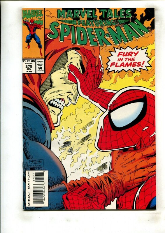 MARVEL TALES #275 (9.0) FURY IN THE FLAME!! 1993