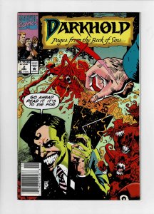 Darkhold #2 (1992) Another Fat Mouse Almost Free Cheese 3rd Buffet Item!