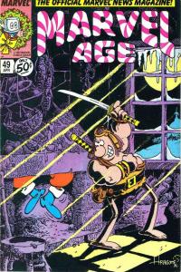 Marvel Age #49 FN ; Marvel | Sergio Aragones Groo Christmas