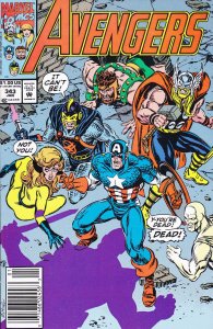 Avengers, The #343 (Newsstand) VF ; Marvel | Swordsman