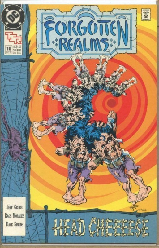 FORGOTTEN REALMS #10, NM, Ogres, TSR, D&D, 1989 1990, Warriors