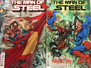 THE MAN OF STEEL#1-6 VF/NM LOT 2018 SUPERMAN  DC COMICS
