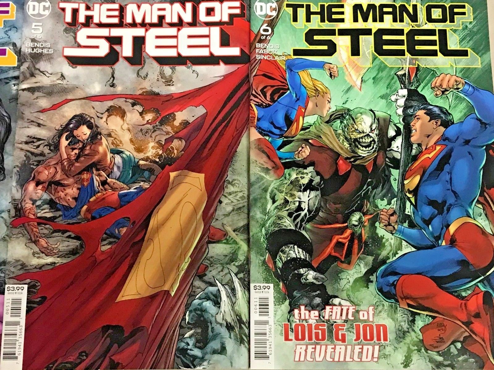 Man Of Steel Comic Scan Vf