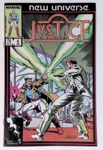 Justice #4 (Feb 1987, Marvel) FN+