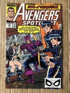 Avengers Spotlight #28 (1990)