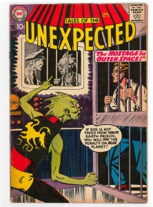 Unexpected (1956) #21 VG-, The Hostage in Outer Space!