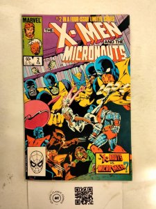 X-Men and the Micronauts #2 VF Marvel Comics comic book 7 JW77