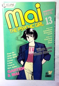 Mai, The Psychic Girl #13 (1987) Eclipse Comics 1st Print Comic Book
