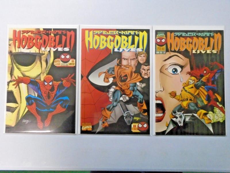 Spider-Man Hobgoblin Lives set #1 to #3 6.0 FN 3 different books (1997)