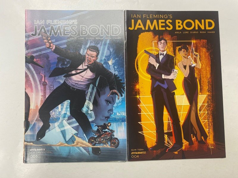 6 James Bond DYNAMITE comic book #1 2 3 4 5 6 10 MS10