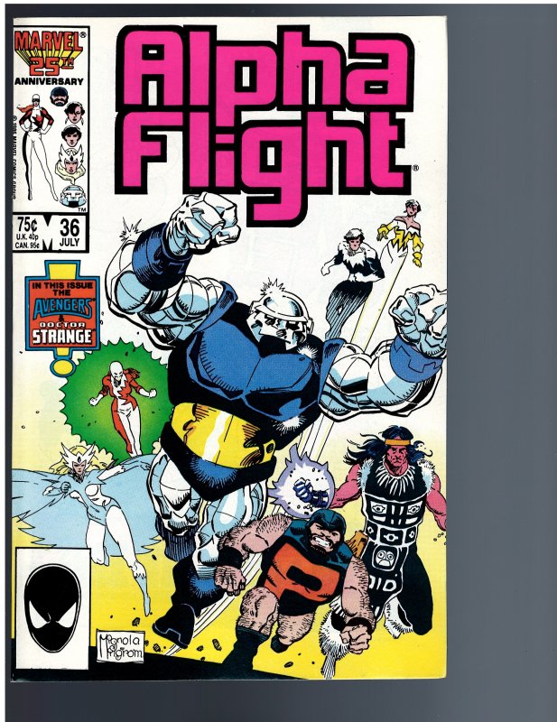 Alpha Flight #36 (1986)