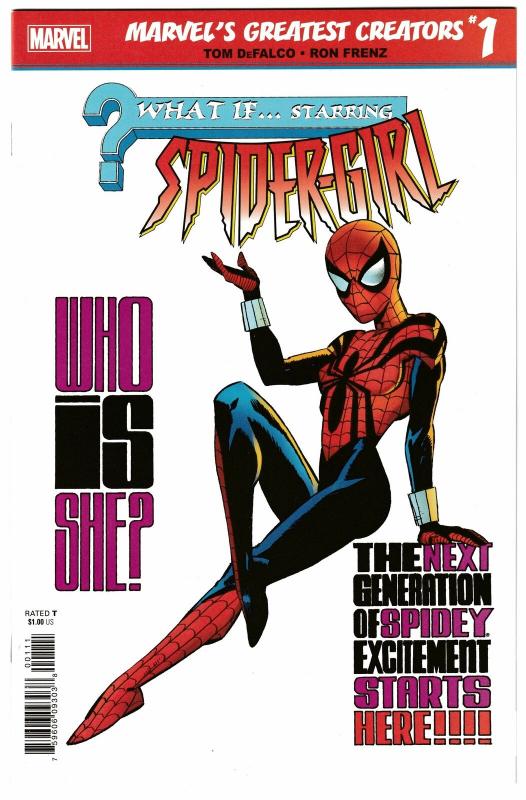 True Believers What If Spider-Girl #1 Reprints Issue #105 (Marvel, 2019) NM