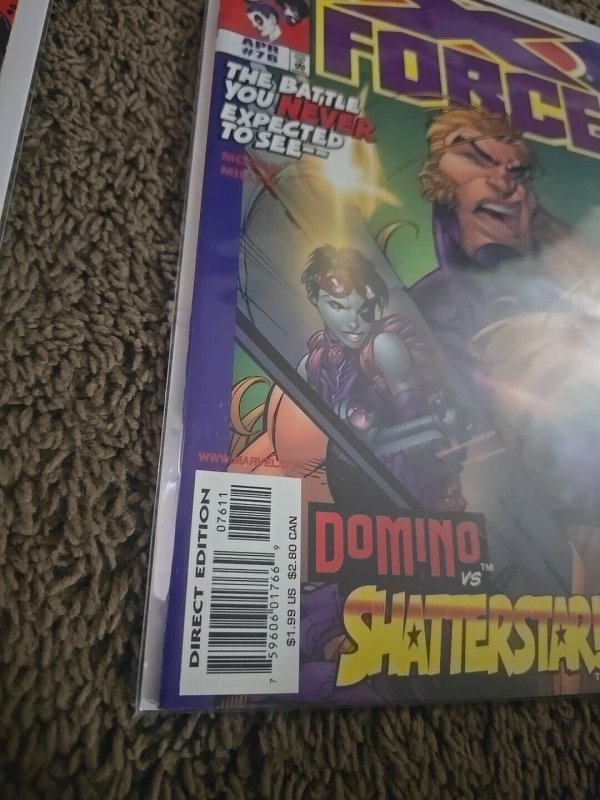 X-Force #76, #78, & #79 (1998) Marvel Comics