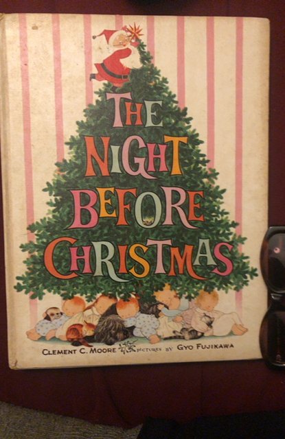 The night before Christmas, 1961, great pictures by Fujikawa