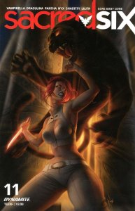 Sacred Six #11E VF/NM ; Dynamite | Vampirella Pantha Chastity