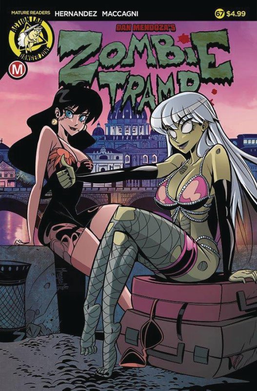 ZOMBIE TRAMP #67 COVER A MACCAGNI VARIANT (MR)