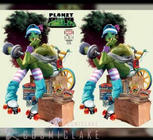 PLANET SHE-HULK #1 LOZANO VIRGIN VARIANT SET LTD 1K PRESALE 11/5 ☪