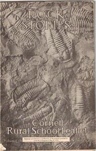 1926 Cornell Rural School Leaflet- Rock Stories
