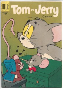 Tom and Jerry 148 - Silver Age - Vol. 1, Nov. 1956 (VF)