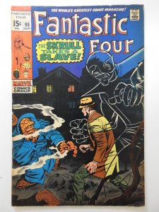 Fantastic Four #90 (1969) Fine+ Condition