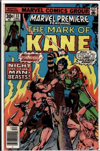 Marvel Premiere #33 (1976) Solomon Kane
