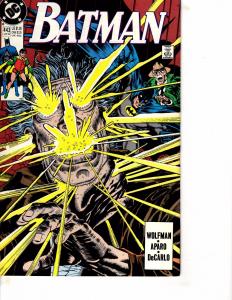 Lot Of 2 DC Comic Books Batman #443 and #444 Superman ON13