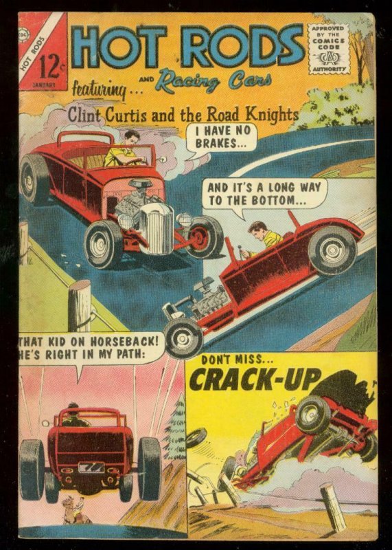 HOT RODS AND RACING CARS #72 1965-CHARLTON-LE MANS RACE FN