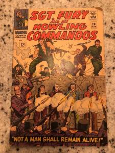 Sgt. Fury & His Howling Commandos # 28 FN Marvel Silver Age Comic Book JL11