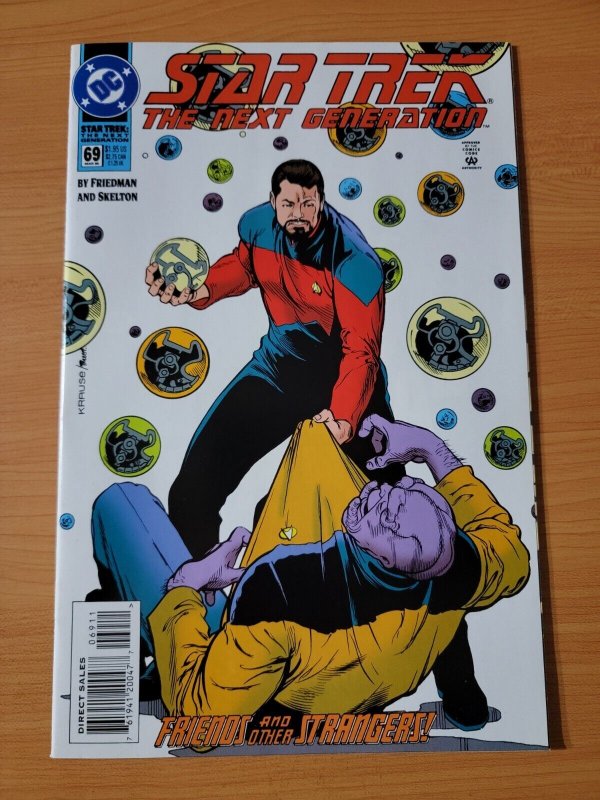 Star Trek The Next Generation #69 Direct Market Edition ~ NEAR MINT NM ~ 1995 DC