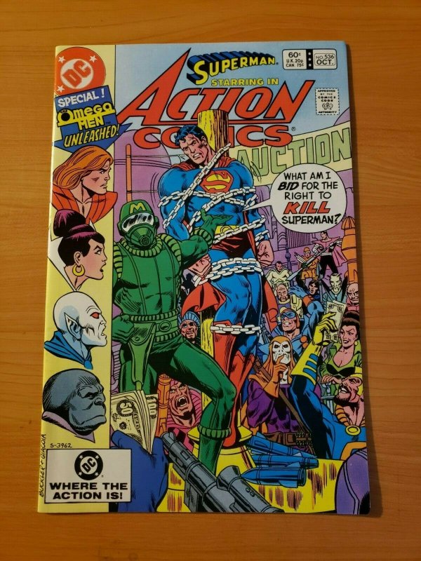 Action Comics #536 Direct Market Edition ~ NEAR MINT NM ~ 1982 DC Comics