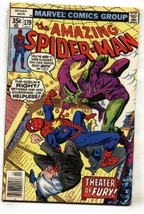 AMAZING SPIDER-MAN #179--comic book--Green Goblin--1978--VF