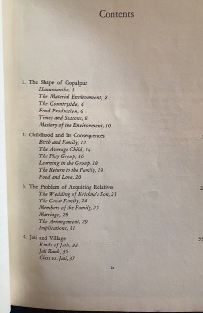 GOPALPUR, a south Indian village, BEALS,1962