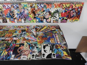 Huge Lot of 200+ Comics W/ X-Men, Wolverine, Marvel Team Up