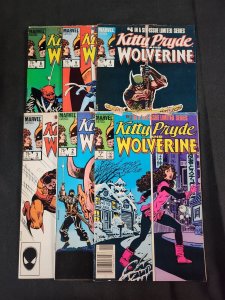 Kitty Pryde & Wolverine 6PC LOT #1-6 - Newsstand/Complete (5.0-6.0) 1984