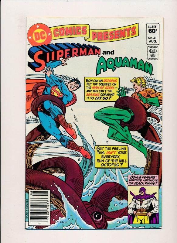 LOT OF 3 DC Presents SUPERMAN& HERO#44, &FIRESTORM#45, AQUAMAN#48 F/VF(PF124)