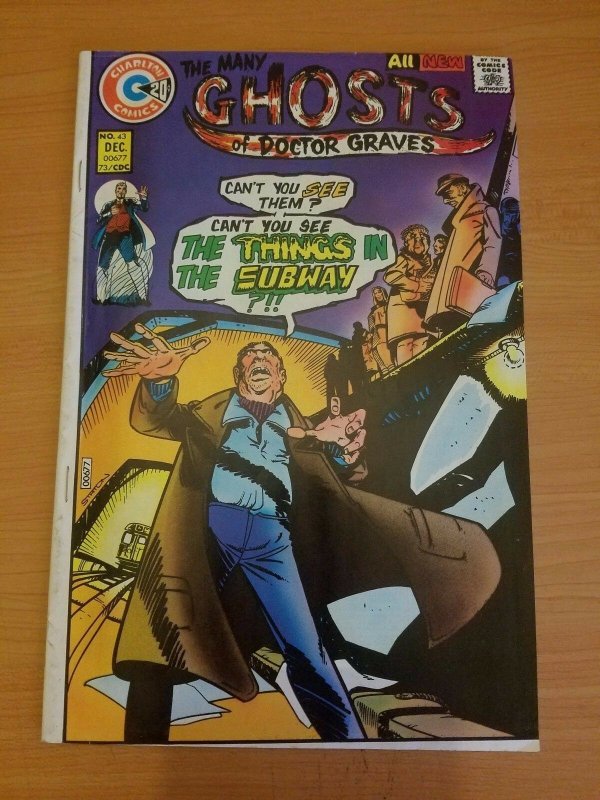 The Many Ghosts of Dr. Graves #43 ~ VERY FINE - NEAR MINT NM ~ (1973, Charlton)