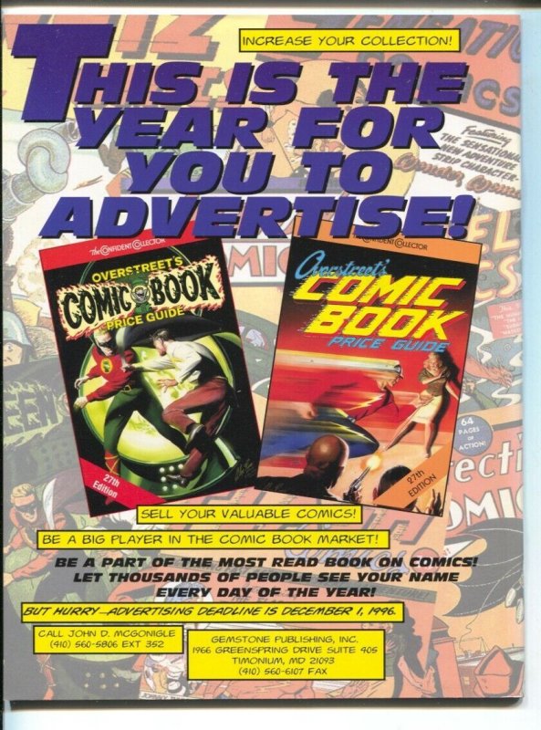 Comic Book Marketplace #42 1996-Joe Kubert cover & feature-Golden Age info-VF