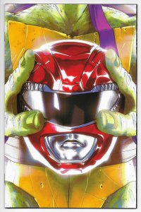 Power Rangers TMNT #1 Donatello Red Helmet Variant (Boom, 2020) VF/NM