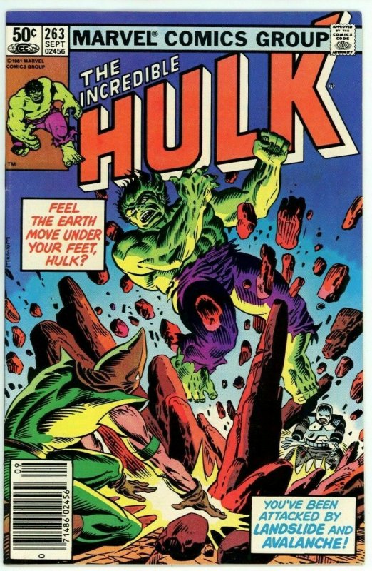 Incredible Hulk #263 (1962) - 7.0 FN/VF *I Feel the Earth Move Under My Feet* 