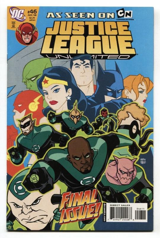 JUSTICE LEAGUE UNLIMITED #46-Rare last issue-Comic Book HTF