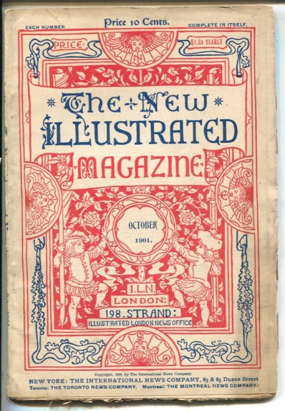 New Illustrated Magazine 10/1901-pulp thrills-Charles Dickens-George Gamble-H...