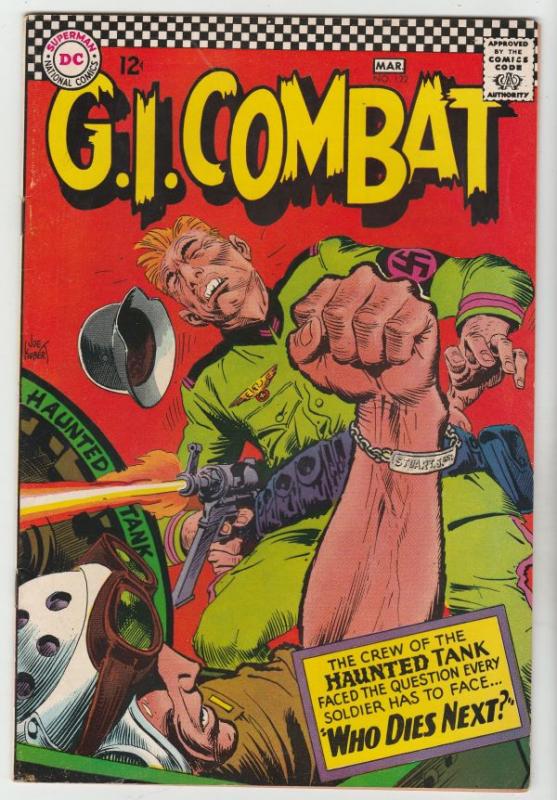 G.I. Combat #122 (Mar-67) VF/NM High-Grade The Haunted Tank